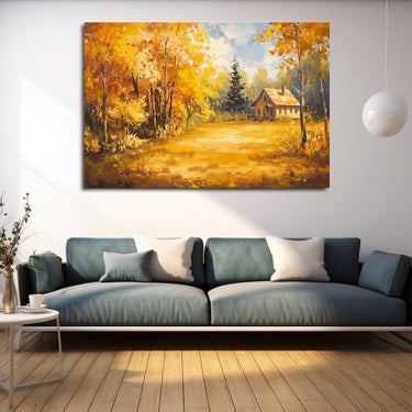 Autumn Landscape Oil Painting